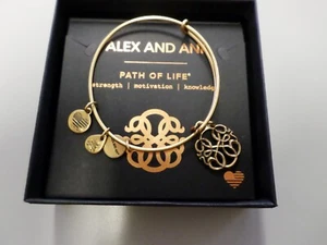 Bracciale nodo infinito Alex e Ani braccialetto rame ciondolo gioielli - Foto 1 di 5