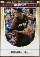 2011-12 CHRIS BOSH NBA HOOPS BASE CARD!