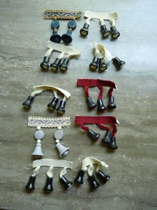 De colección Campanas Flecos Borlas Cordón Muestras Edredones Artesanías Diario Fragmentos - Imagen 1 de 4