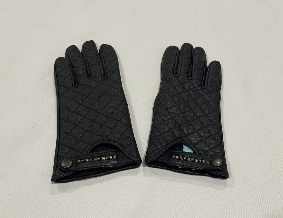 Marciano Ladies Gloves Black Size Small  100% Genuine Leather NWOT Gloves. - Image 1 of 4