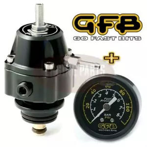 GFB FX-S Fuel Pressure Regulator for Ford BA BF FG XR6 Turbo Barra 4.0L + Gauge - Picture 1 of 1