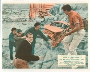 Kill A Dragon Original British Lobby Card Jack Palance Aldo Ray