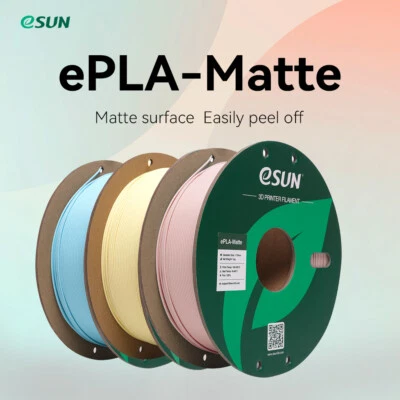 eSUN New Updated Matte PLA Filament Paper Reel 1.75mm 1KG for 3D Printer - Image 1 of 4