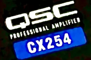 QSC CX254 4-Channel Power Amplifier—Four Channels At 250 Watts Per Channel - Picture 1 of 10