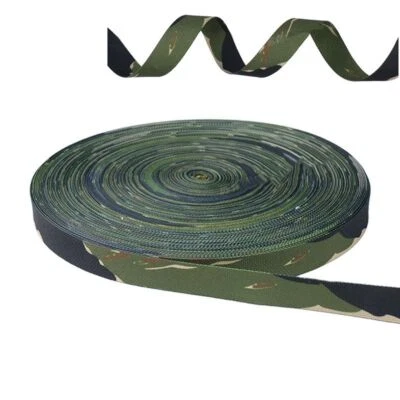 Черная тигровая полоса камуфляжная лента неэластичные полоски для окантовки сумка ремень сделай сам - Изображение 1 из 4