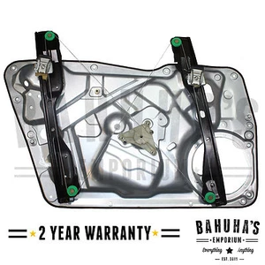 VW Tiguan 5N 2007-ONW Front Right Drivers Electric Window Regulator With Panel - Picture 1 of 1