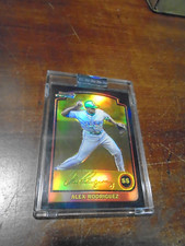 Alex Rodriguez 2003 Bowman Chrome Gold Refractor Mint Factory Sealed #129.