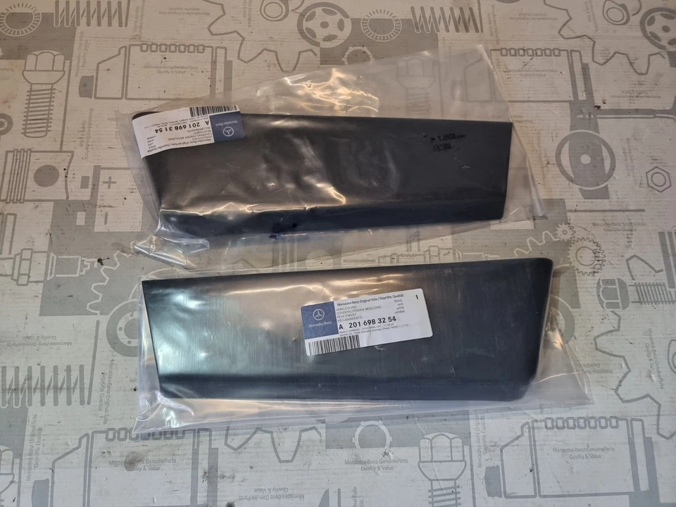 NEW W201 190e Front Head Trim Panel Rear Left Right 2016983254 2016983154 - Image 1 of 1