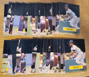 1989 Donruss All Star Pop Outs 1 complete + 1 part set McGwire Henderson Ripken+