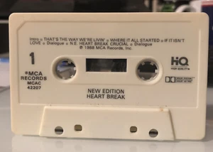 RARE OOP New Edition CASSETTE TAPE Heart Break BELL BIV DEVOE r&b MCAC 42207 - Picture 1 of 5