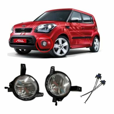 Faro antiniebla LH RH y conectores 922012K500 4 piezas para Kia Soul 2012-2013 Foto 1 de 2