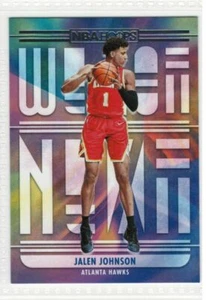 2021-22 Panini NBA Hoops #20 Jalen Johnson Got Next Rookie RC Hawks - Picture 1 of 2