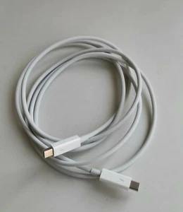 Adaptador de cable genuino Apple A1410 Thunderbolt 2 a Thunderbolt 2 - Imagen 1 de 5