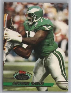 1993 Stadium Club Football Card #306 Antone Davis - Picture 1 of 2
