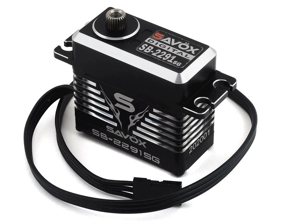 Savox Sb2291sg Monster High Speed Brushless Servo Black Edition