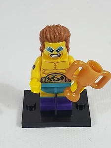 LEGO CMF Wrestling Champion 71011 Minifigure Series 15 with baseplate - Picture 1 of 5