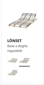 2 doghe letto singolo Ikea - Foto 1 di 1