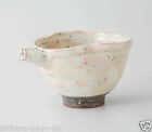Ivory Sake Pot & 2 Guinomi Cups Set : Konahiki - Japanese Hasami Porcelain