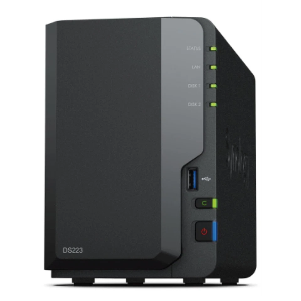 Synology DiskStation DS223 Custodia NAS a 2-Bay