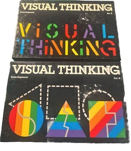Seymour Visual Thinking Cognitive Perception Set A & B Illustrated Problem Card9 - Foto 1 di 3