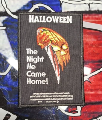 EMBROIDERED HALLOWEEN MOVIE POSTER PATCH (Please Read Ad) - Image 1 of 4