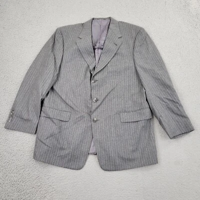 Blazer Hart Schaffner & Marx Trompetista Dorado Para Hombres 44L Lana Traje Chaqueta Abrigo Deportivo Foto 1 de 4