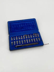 * PELIKAN GRAPHOS ZEICHENFEDER TUSCHE KALLIGRAPHIE VINTAGE 50ER KASTEN - Bild 1 von 14