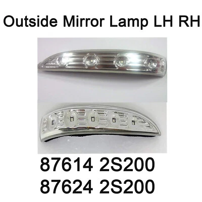 Nueva lámpara de señal de espejo lateral OEM 876142S200 876242S200 2p para Hyundai Tucson ix35 Foto 1 de 2