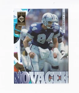 1995 Collector's Edge Black Label #55 Jay Novacek Dallas Cowboys Wyoming - Imagen 1 de 2