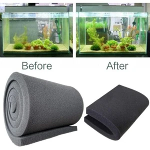 Bio Sponge Filter Media Pads Cut-to-fit Foam for Aquarium Fish Tanks Koi Ponds - Picture 1 of 16