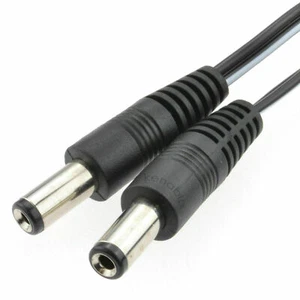 Câble D'Alimentation Connecteur DC Mâle à Mâle 2,1Mm X 5,5Mm 50Cm/1M/2M/3M/5M - Bild 1 von 21