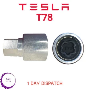 CAR MASTER T78 WHEEL LOCK NUT KEY SECURITY BOLT SOCKET SCREW TOOL FOR TESLA - Picture 1 of 5