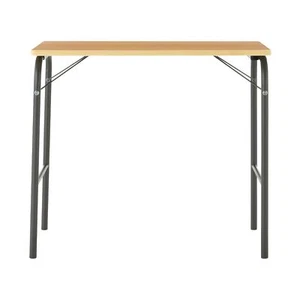 MUJI 83755829 Steel Pipe Table Dark Gray Width 31.5 x Depth 19.7 x Height 27.6 - Picture 1 of 1