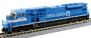 KATO 1765515 N SCALE SD80MAC Conrail 4114 STANDARD DC , DCC READY 176-5515 - Picture 1 of 1
