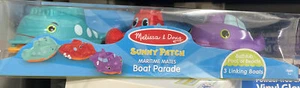 Melissa & Doug Sunny Patch Maritime Mates Boat Parade Bath Pool Toy - Picture 1 of 1