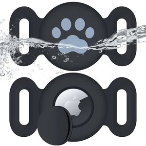 Waterproof Airtag Collar Holder (2 Pack), Protective Anti-Lost Airtag Case fo... - Zdjęcie 1 z 7
