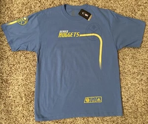 Denver Nuggets adidas Men’s Tee Large - Picture 1 of 2