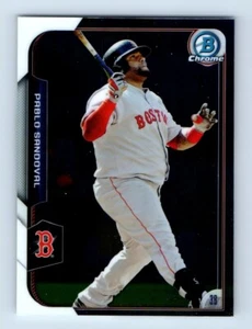 2015 Bowman Chrome Pablo Sandoval Boston Red Sox #50 - Picture 1 of 2