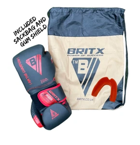 BRITX Kids Boxing Gloves Training Sparring Junior Punching Bag Mitts 4oz 6oz 8oz - Picture 1 of 13