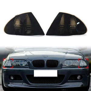 Luces de esquina indicadoras de señal de giro para BMW Serie 3 E46 Sedán 99-01 izquierda+derecha - Imagen 1 de 8