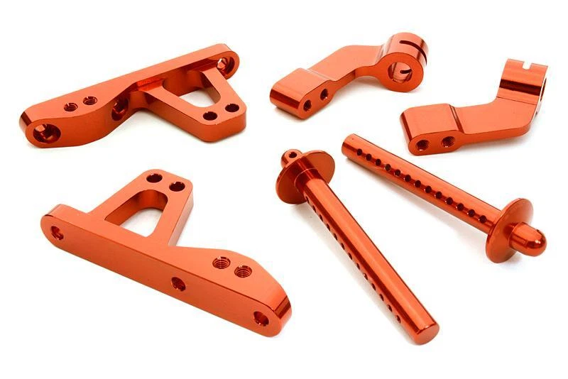 Billet Machined Front Body Mount Set for HPI 1/10 Jumpshot MT & ST - Image 1 of 1