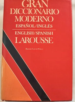 1st Ed Larousse 1542 Pgs English-Spanish-English Huge Dictionary - Image 1 of 4