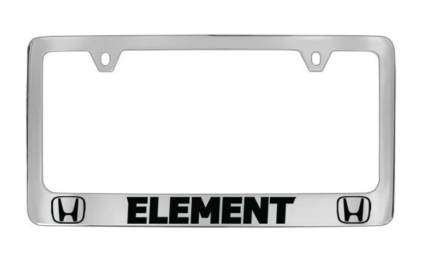 Soporte de marco de matrícula de metal cromado Honda Element Foto 1 de 1