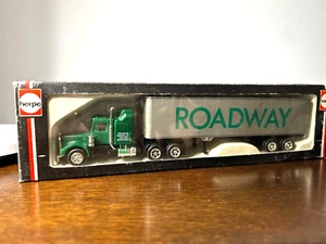 HERPA #950229 Kenworth Sleeper Cab w/40' Box Trailer "Roadway" H.O. 1:87 - Picture 1 of 1