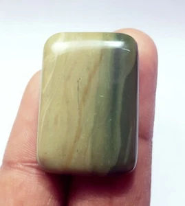 Piedra preciosa suelta cabujón de jaspe imperial 100 % natural de 29,90 quilates con regalo gratis - Imagen 1 de 6