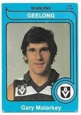 1980 Scanlens (168) Gary MALARKEY Geelong