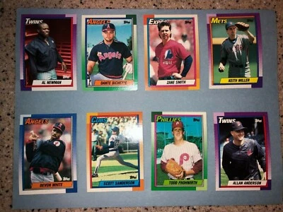 1990 TOPPS BASEBALL CARDS YOU CHOOSE 19-787 MLB CARD FREE SHIPPING DISCOUNTS! - Image 1 of 4