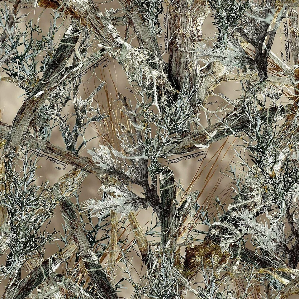 Tela True Timber Mc2 marrón 100 % algodón por yarda Foto 1 de 1