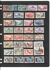 Lebanon Liban  Collection 58 stamps Used Unused on 2 page Early to Modern + BOB