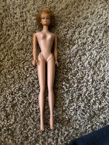 Barbie doll blonde bubble cut 1958 #6? straight legs Japan - Picture 1 of 3